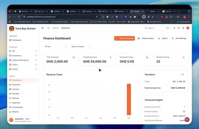 Finance & Billing demo